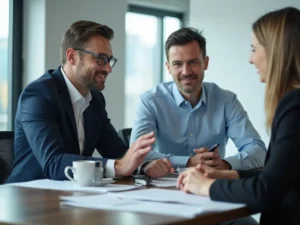 יועץ אסטרטגי במהלך תכנון תכנית פעולה